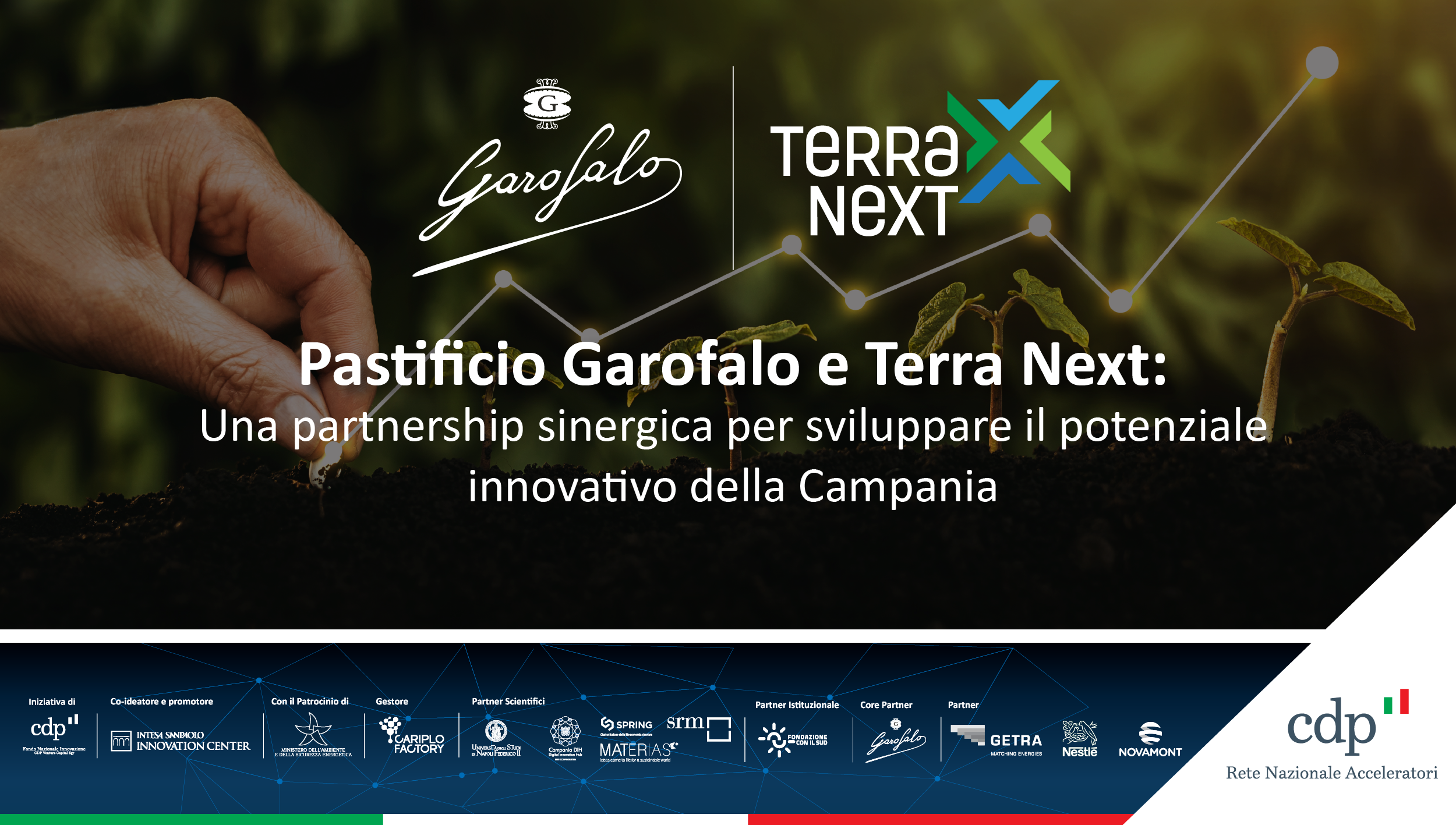 Pastificio Garofalo e Terra Next: una partnership sinergica per sviluppare il potenziale innovativo della Campania